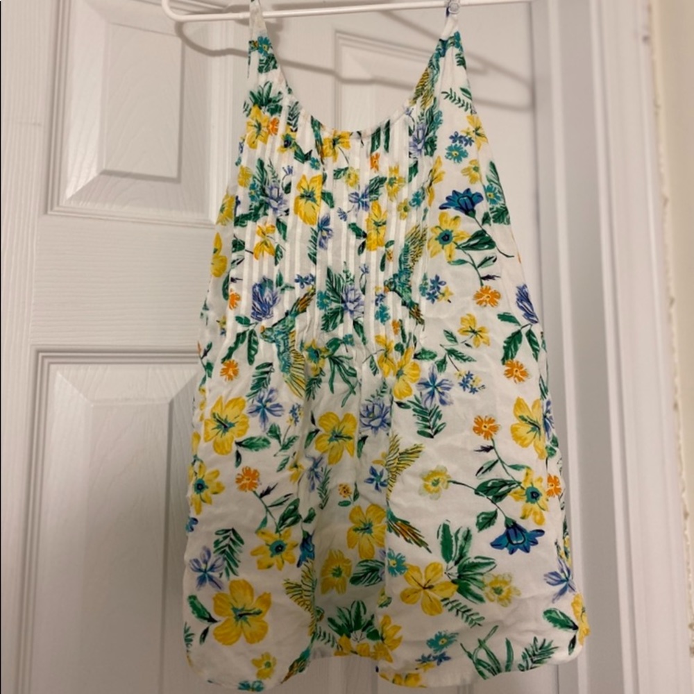 Tropical tank top